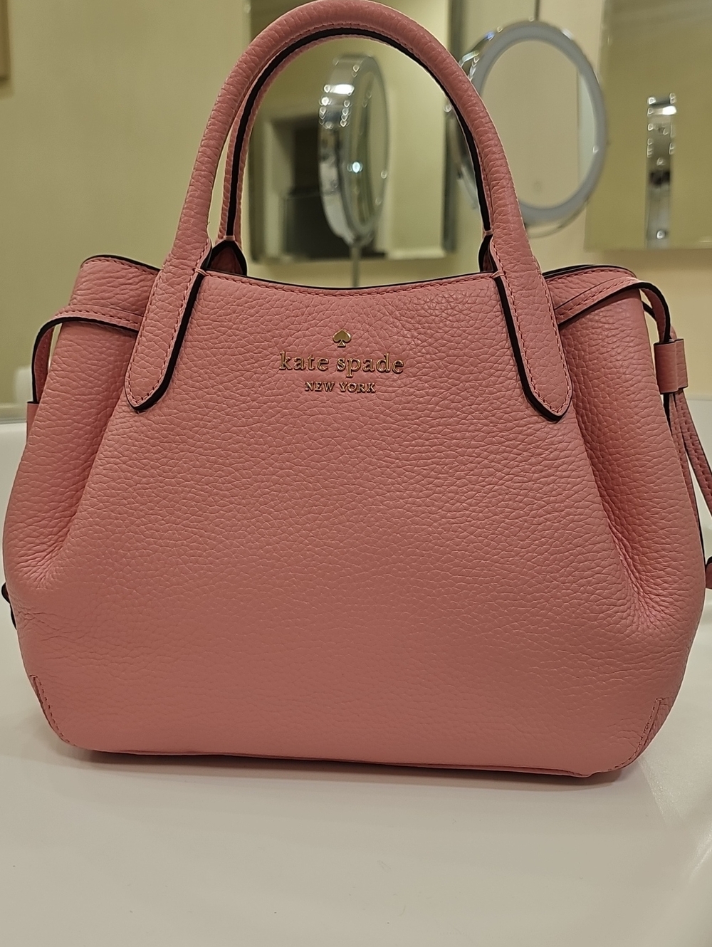 Kate Spade Dumpling Small Satchel Carnation Pink